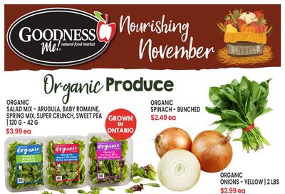 Goodness Me Flyer November 13 to 19