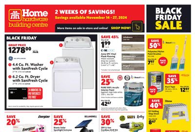 Home Hardware Building Centre (Atlantic) Flyer November 14 to 27