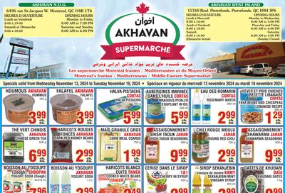 Akhavan Supermarche Flyer November 13 to 19