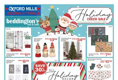 Oxford Mills Flyer November 13 to December 17