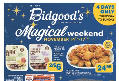 Bidgood's Flyer November 14 to 20