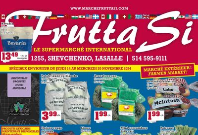 Frutta Si Flyer November 14 to 20