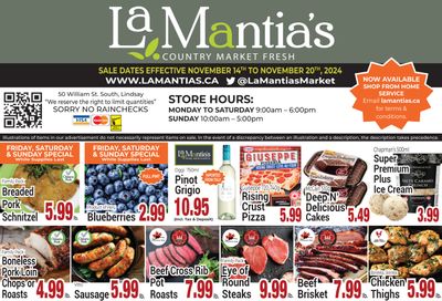 LaMantia's Flyer November 14 to 20