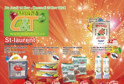 Marche C&T (St. Laurent) Flyer November 14 to 20