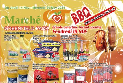 Marche C&T (Greenfield Park) Flyer November 14 to 20