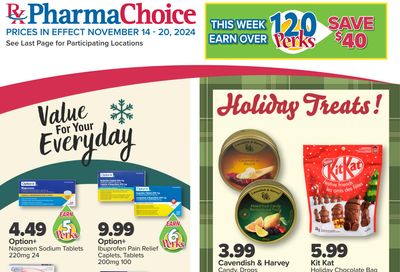 PharmaChoice (BC, AB, SK & MB) Flyer November 14 to 20