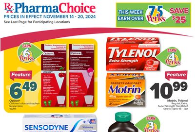 PharmaChoice Flyer November 14 to 20