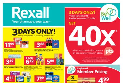 Rexall (MB) Flyer November 15 to 21