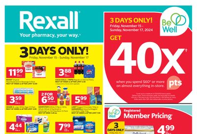 Rexall (BC) Flyer November 15 to 21