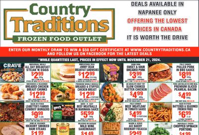 Country Traditions Flyer November 14 to 21