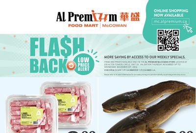 Al Premium Food Mart (McCowan) Flyer November 14 to 20