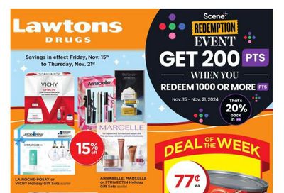 Lawtons Drugs Flyer November 15 to 21