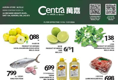 Centra Foods (Aurora) Flyer November 15 to 21