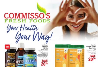 Commisso's Fresh Foods Wellness Flyer November 15 to 28