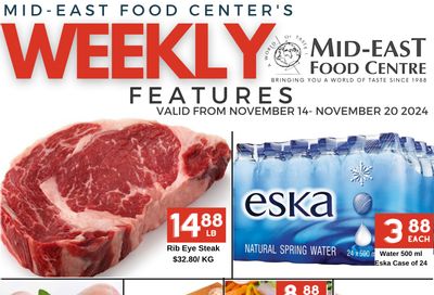 Mid-East Food Centre Flyer November 14 to 20