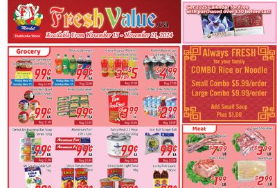 Fresh Value (Etobicoke) Flyer November 15 to 21