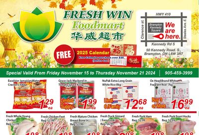 Fresh Win Foodmart Flyer November 15 to 21