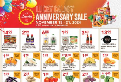 Lucky Supermarket (Calgary) Flyer November 15 to 21