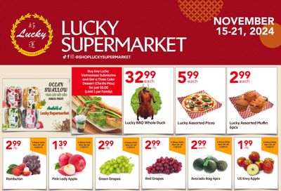 Lucky Supermarket (Surrey) Flyer November 15 to 21