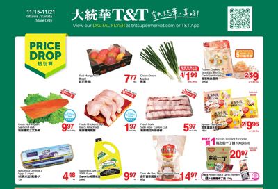 T&T Supermarket (Ottawa & Kanata) Flyer November 15 to 21