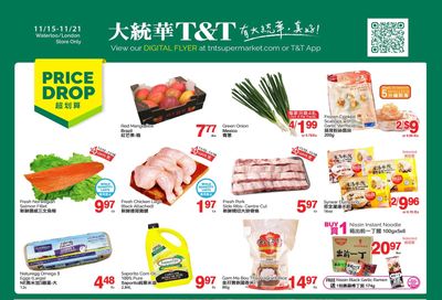 T&T Supermarket (London & Waterloo) Flyer November 15 to 21