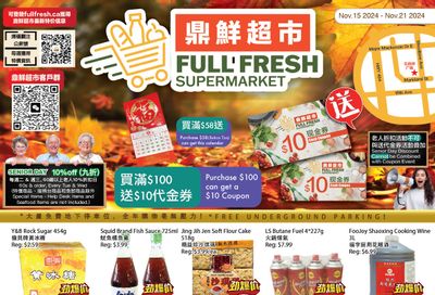 Full Fresh Supermarket Flyer November 15 to 21