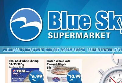 Blue Sky Supermarket (North York) Flyer November 15 to 21