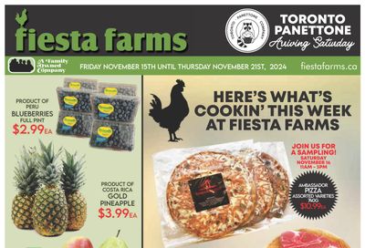 Fiesta Farms Flyer November 15 to 21