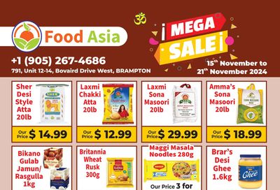 FoodAsia Flyer November 15 to 21