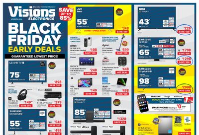 Visions Electronics Flyer November 15 to 20