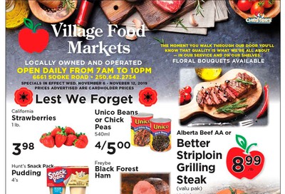 Village Food Market Flyer November 6 to 12