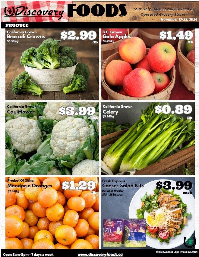 Discovery Foods Flyer November 17 to 23