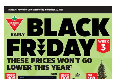 Canadian Tire (Atlantic) Flyer November 21 to 27