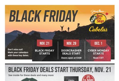 Cabela's Flyer November 21 to December 4