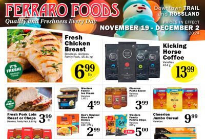 Ferraro Foods Bi-Weekly Flyer November 19 to December 2