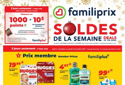 Familiprix Flyer November 21 to 27