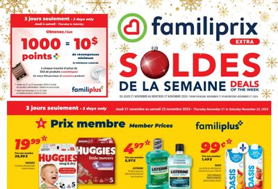 Familiprix Extra Flyer November 21 to 27