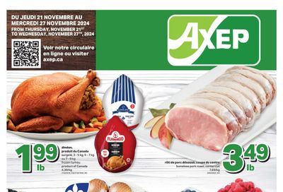 Axep Flyer November 21 to 27