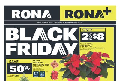 Rona & Rona+ (West) Flyer November 21 to 27