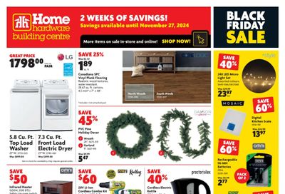 Home Hardware Building Centre (ON) Flyer November 21 to 27