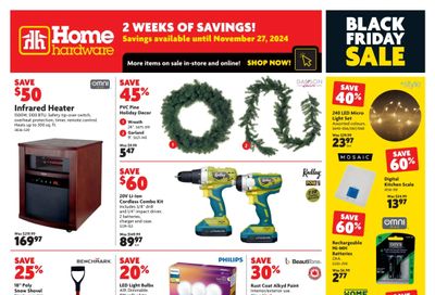 Home Hardware (BC) Flyer November 21 to 27