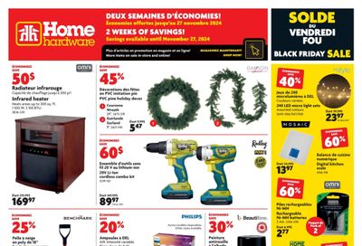 Home Hardware (QC) Flyer November 21 to 27