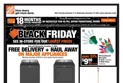 Home Depot (BC) Flyer November 21 to 27