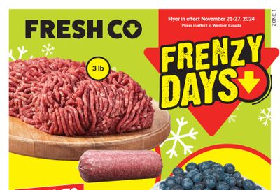 FreshCo (West) Flyer November 21 to 27