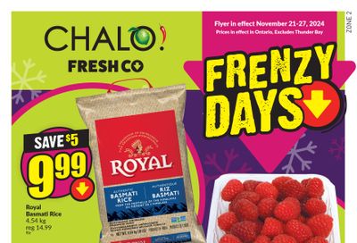 Chalo! FreshCo (ON) Flyer November 21 to 27