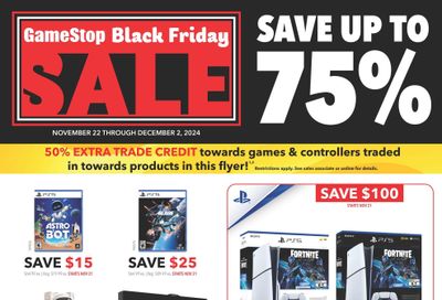 GameStop Flyer November 22 to December 2