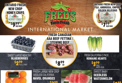 Fred's Farm Fresh Flyer November 20 to 26