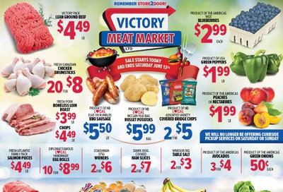 Victory Meat Market Flyer June 9 to 13