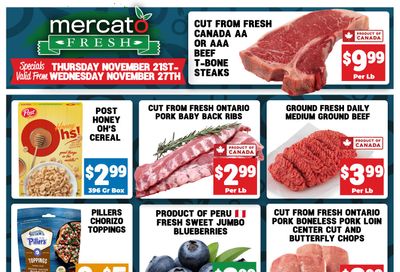 Mercato Fresh Flyer November 21 to 27