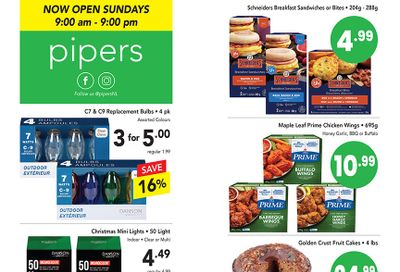 Pipers Superstore Flyer November 21 to 27